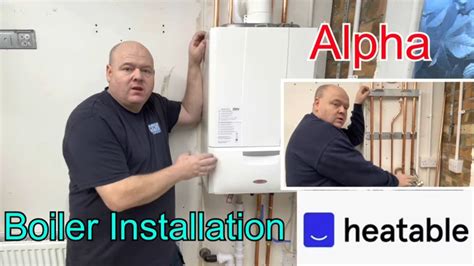 Alpha Combi Boiler Installation Heatable YouTube