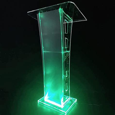 Buy Wesd Transparent Acrylic Podium Podium Led Acrylic Podium With