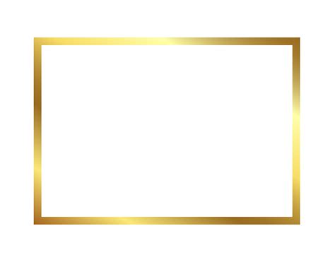 Gold Shiny Glowing Vintage Frame With Transparent Background 17059509 PNG