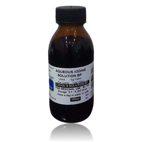 Aqueous Iodine Solution Medicolab