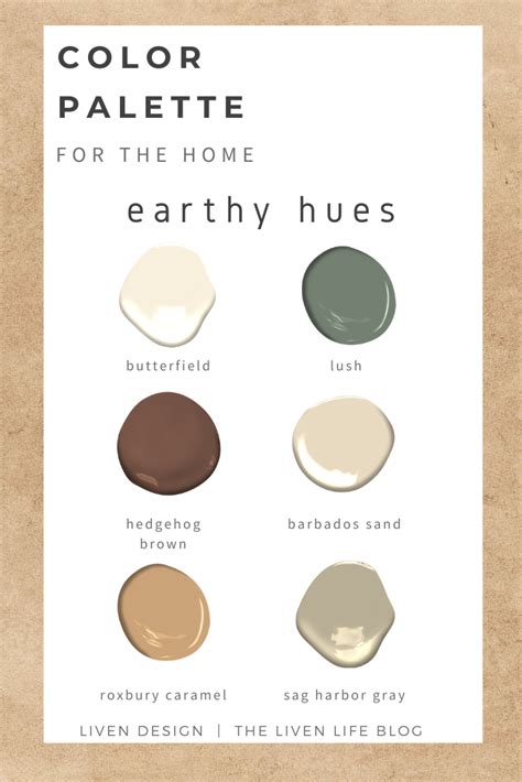 20 Earth Tone Color Palette For Home House Color Palettes Earth