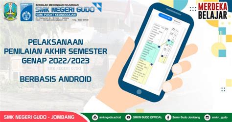 SMK NEGERI GUDO LAKUKAN PAS GENAP 2023 DENGAN MODEL SOAL AKM BERBASIS