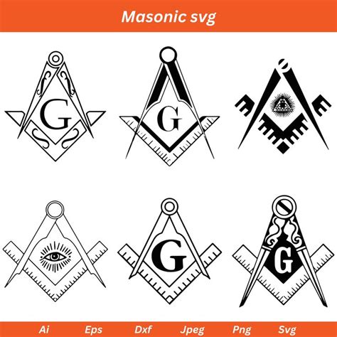 Masonic Svg Bundle Freemason Svg Third Eye Svg Masonic Freemason