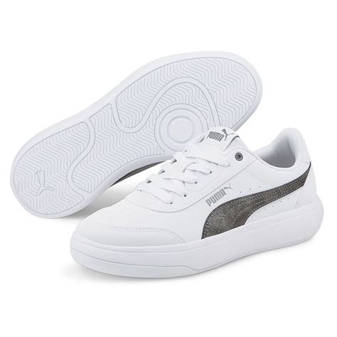 Puma Tori Rare Metallic Trainers White | Dressinn