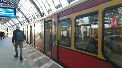 S Bahn Berlin Mitfahrt Von Alexanderplatz Bis Hauptbahnhof In Der Br