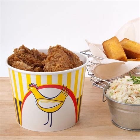 Choice 85 Oz Chicken Bucket With Lid 25pack