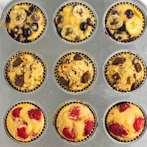 Healthy Breakfast Muffins {10 flavors} - The Big Man's World