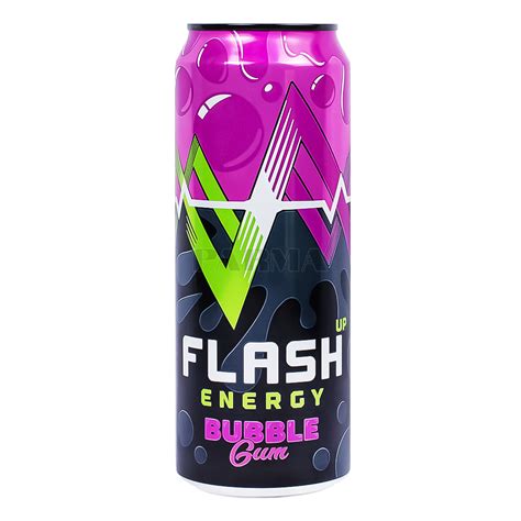 Энергетический напиток "Flash Up Energy Bubble Gum" 450мл