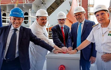 Fincantieri Holds Keel Laying Ceremony Of Nd Logistic Support Ship