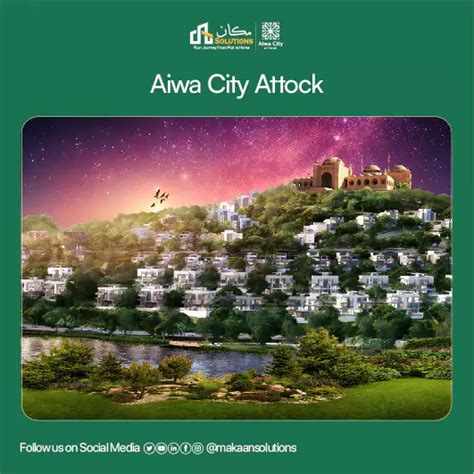 Aiwa City Attock Location Map & Payment Plan 2024 With NOC