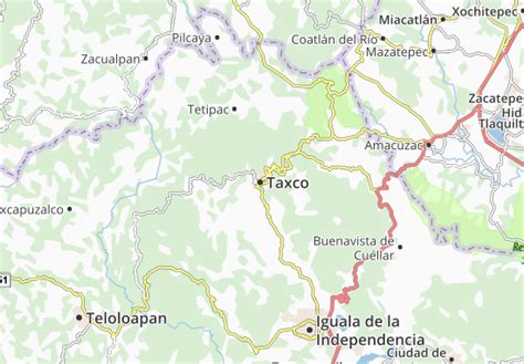 MICHELIN Taxco map - ViaMichelin