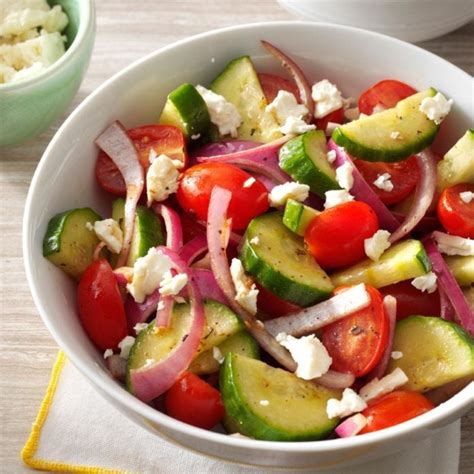 Balsamic Cucumber Salad Recipe Taste Of Home