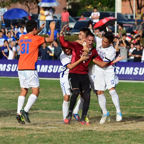 UAAP Mens Football Ateneo Reaches Final FEU Clobbers UP