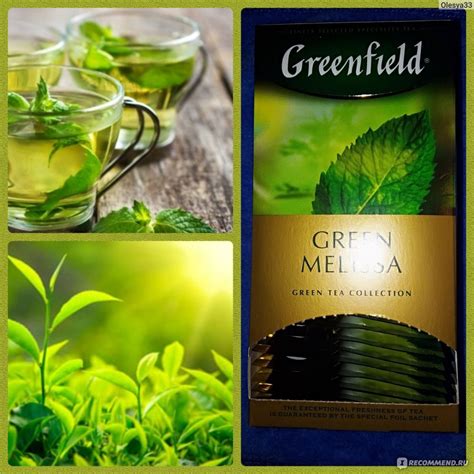 Чай Гринфилд (Greenfield) Green Melissa - « Любимый, зеленый чай ...