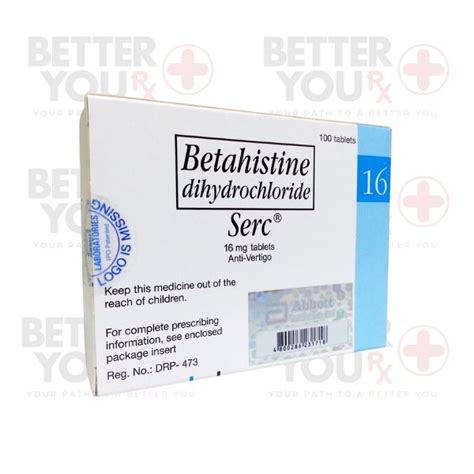 buy serc betahistine hydrochloride  canada betteryourx