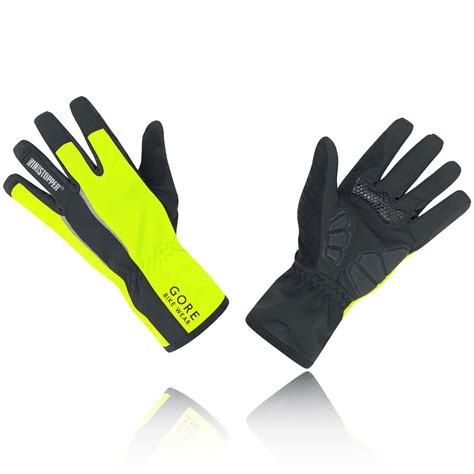 Gore Bike Wear Power Windstopper Soft Shell Cycling Gloves