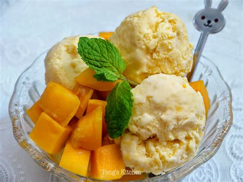 Peng S Kitchen Homemade Mango Ice Cream