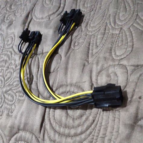 Cabo Adaptador Pci Express 6 2 Pinos Para GPU Shopee Brasil