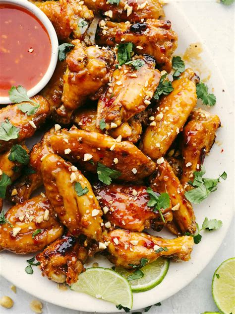 Thai Glazed Chicken Wings The Recipe Critic