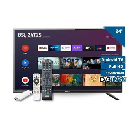 Smart Tv 24 Pulgadas Bsl 24t2satv Led Full Hd 1920x1080 Dvbt2 Dvb