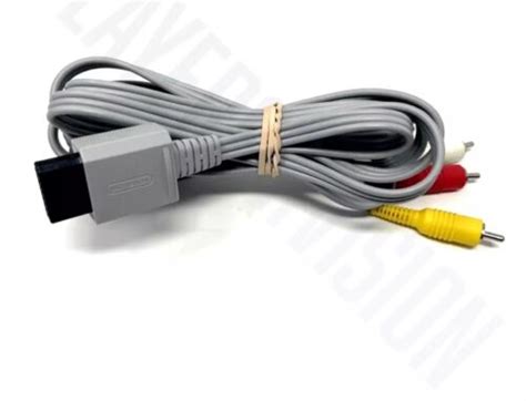 Nintendo Wii Av Rca Audio Video Composite Cable Tv Connecting Cord Oem