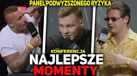 PANEL PODWYŻSZONEGO RYZYKA KONFERENCJA CLOUT MMA 4 NAJLEPSZE