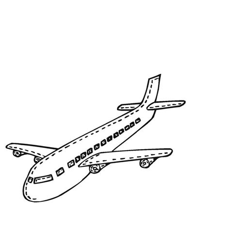 Free Printable Airplane Coloring Pages For Kids