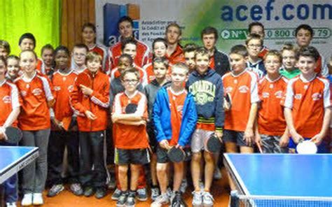 L Gion Quarante Participants Au Tournoi Pongiste Le T L Gramme