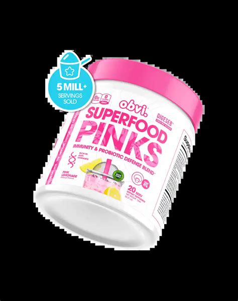 Superfoods Pinks Obvi Chochofy