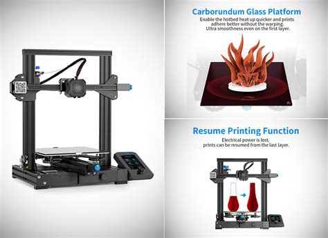 Creality Ender V2 3D Printer Unbox Setup 52 OFF