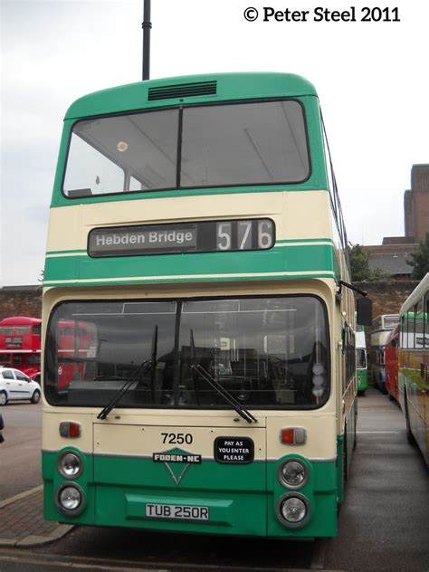 Preserved West Yorkshire PTE 7250 TUB250R Foden NC Flickr