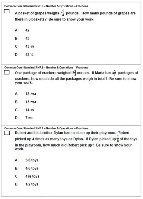 Challenge Yourself Can You Answer These 5th Grade Math Problems