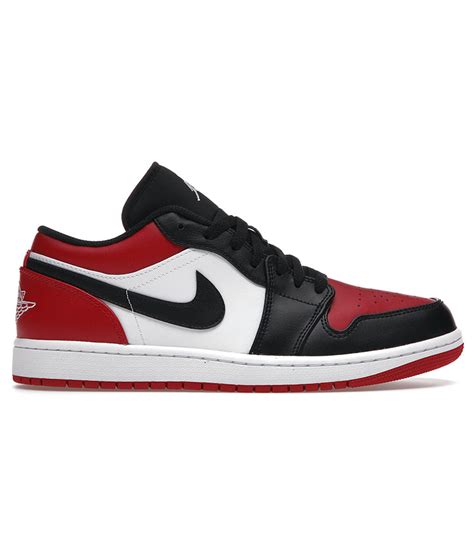 Jordan 1 Low Bred Toe - Sneak Freaks LTD