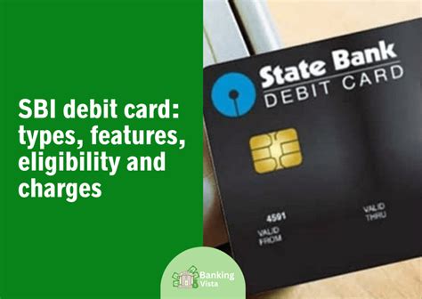 SBI Debit Card Types Features Eligibility And Charges Banking Vista