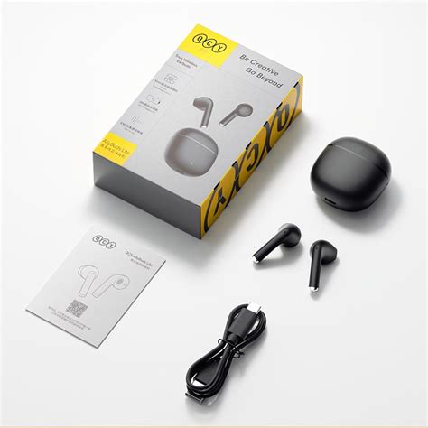 Qcy Ailybuds Lite T Tws Earphones Black