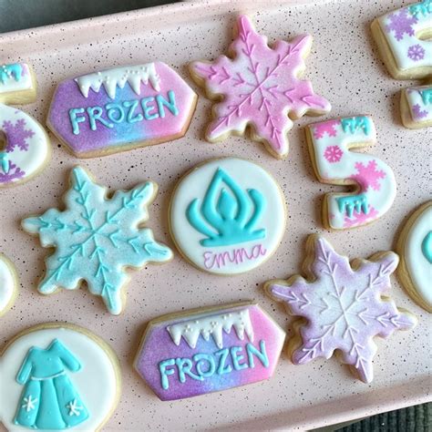 Frozen Cookies - Etsy