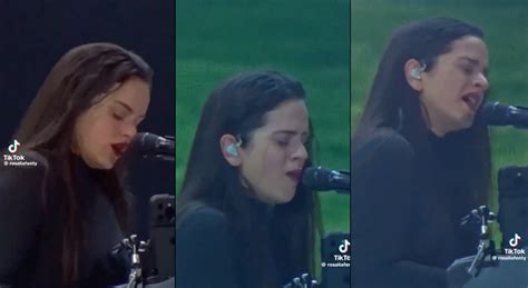 Rosalía llora al tocar Hentai en su último concierto en París Todo ha cobrado sentido