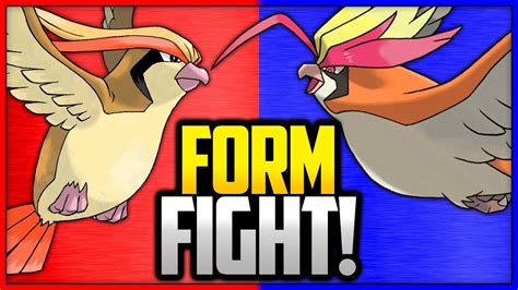 Pidgeot Vs Mega Pidgeot Pokémon Form Fight Youtube