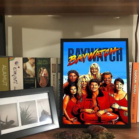 Baywatch Series Poster Baywatch Art Print Wall Decor No | Etsy