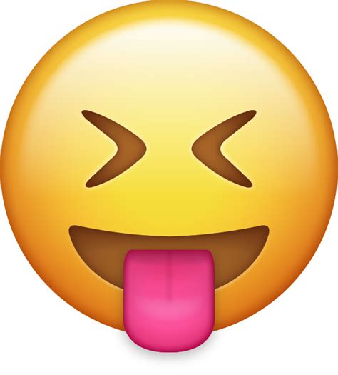 Iphone Emoji Faces Tongue