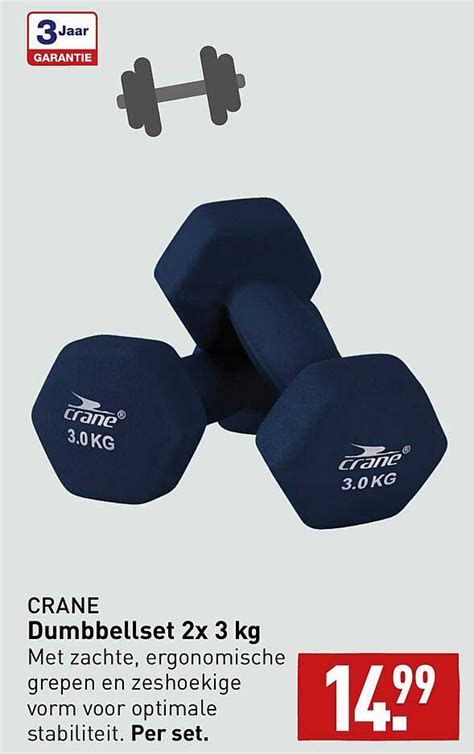 Crane Dumbbellset X Kg Aanbieding Bij Aldi Folders Nl