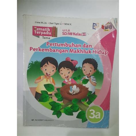 Jual Buku Tematik Terpadu Untuk Sd Atau Mi Kelas Jilid A B C D E