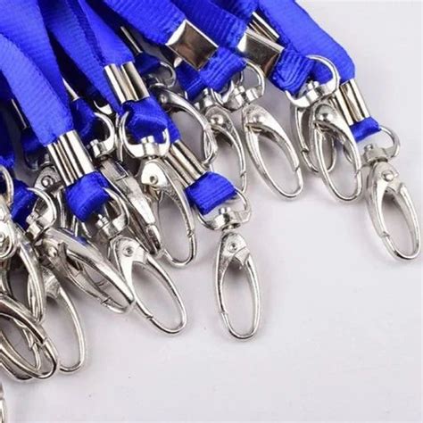 Satin Polyester Plain Id Card Lanyard Ly Fh At Rs In New Delhi