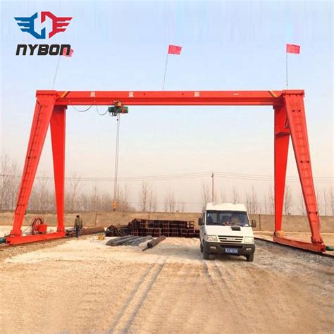 T Box Type Cd Md Electric Hoist Single Girder Gantry Crane China