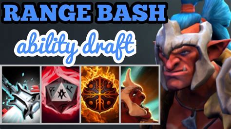 Dota 2 Ability Draft Range Bash Youtube