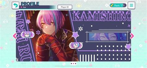 Project Sekai Custom Profile (Rui) | Custom cards, Custom, Profile