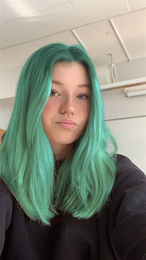 Green Hair Colored Hair Tips Hair Hair Dye Colors