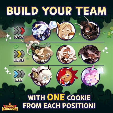 Cookie Run Kingdom On Twitter Let S Build A Team Together Using Only