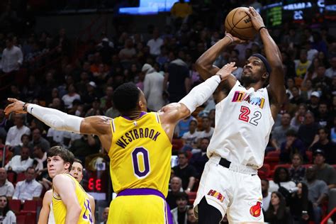 NBA Heat Beat Struggling Lakers Behind Balanced Scoring Inquirer Sports