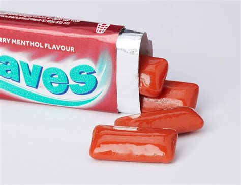 wrigleys airwaves cherry menthol chewing gum  packets buy